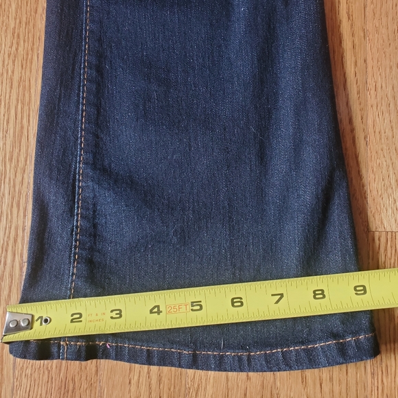 Miss Sixty jeans women size 26 Mid rise Y2K flare bell bottoms - Picture 6 of 13